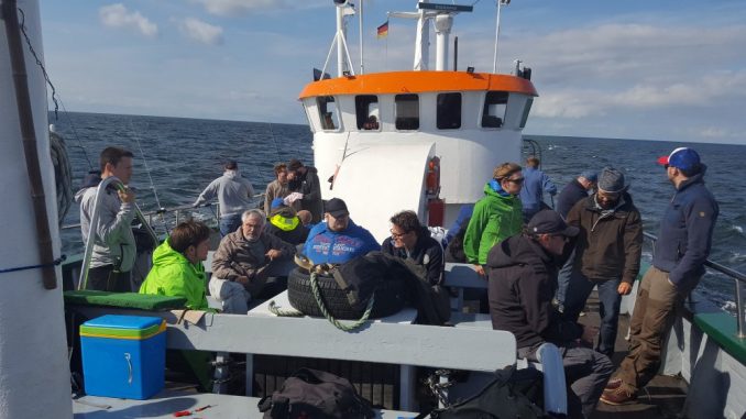 Sumago Hochseeangeln 2016 Kutter auf der Ostsee