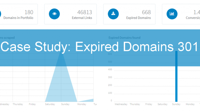 Case Study mit Expired Domains: 301 Weiterleitungen Ja/Nein